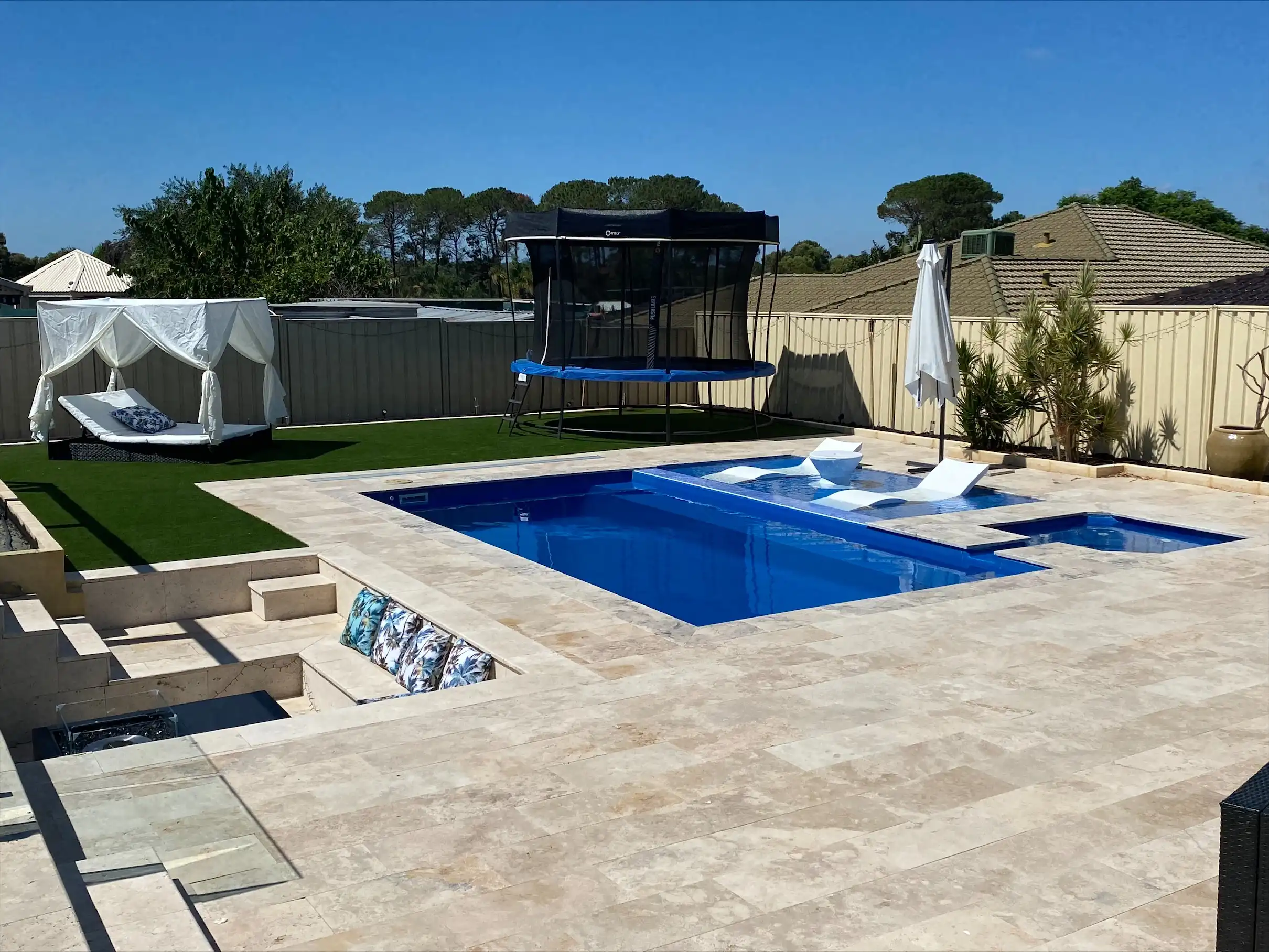 Travertine pavers Perth | Freo Stone Paving