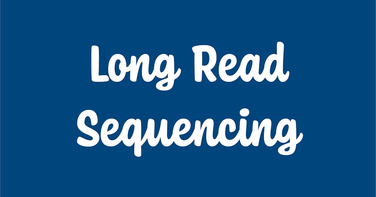 Long Read Sequencing Applications Millennium Science