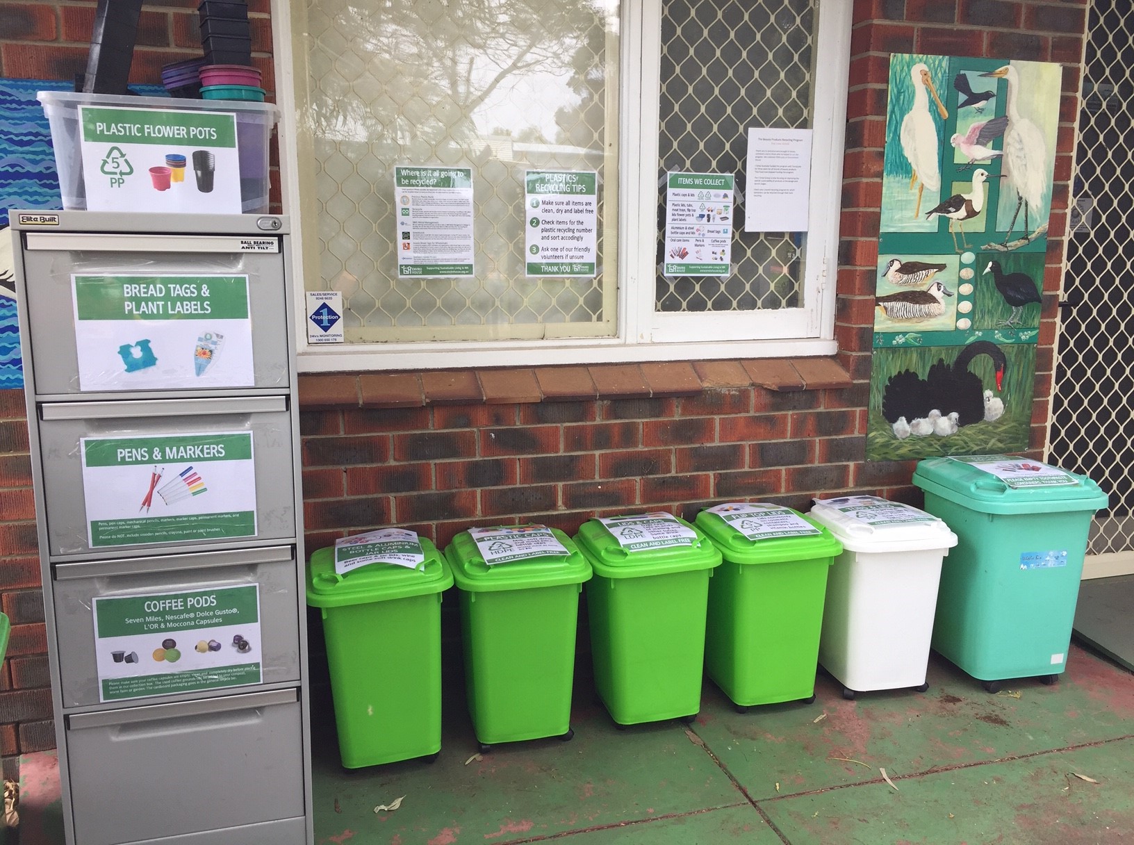 Recycling Dropoff Station Information Enviro House