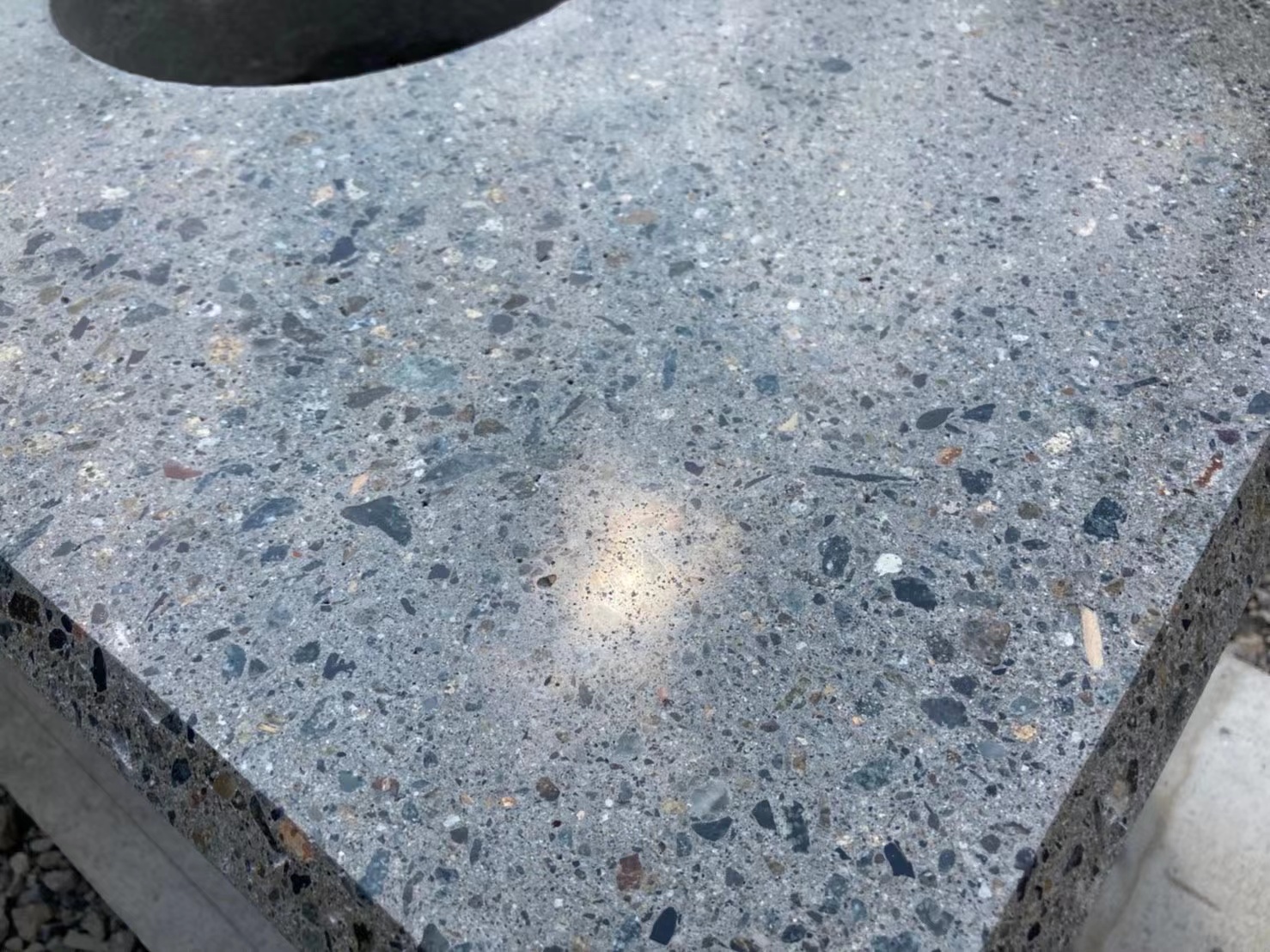 5" 125mm Diamond Honeycomb More Durable Polishing Pad 8+1 Granite concrete 