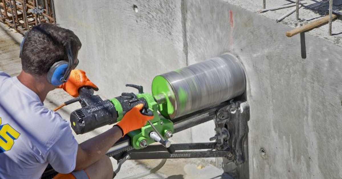 How to Use Core Drills - United Diamond Tools