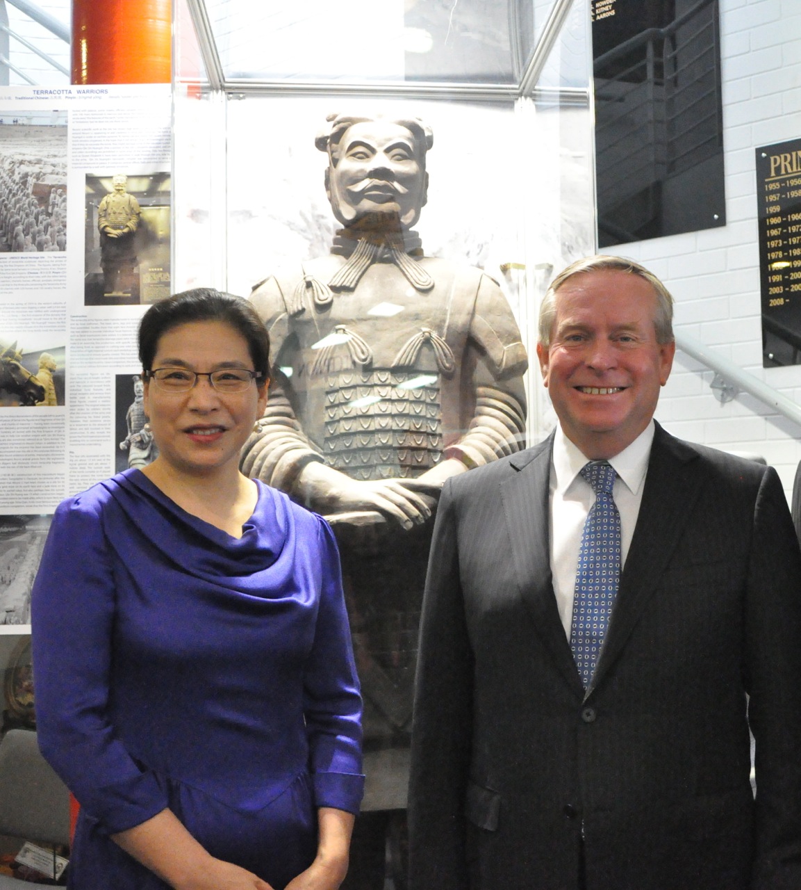 Unveiling of the Terracotta Warrior - 15/2/12