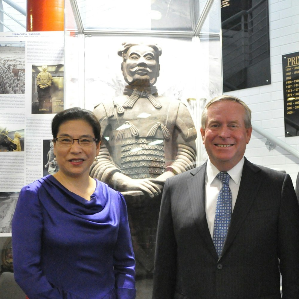 Unveiling of the Terracotta Warrior - 15/2/12