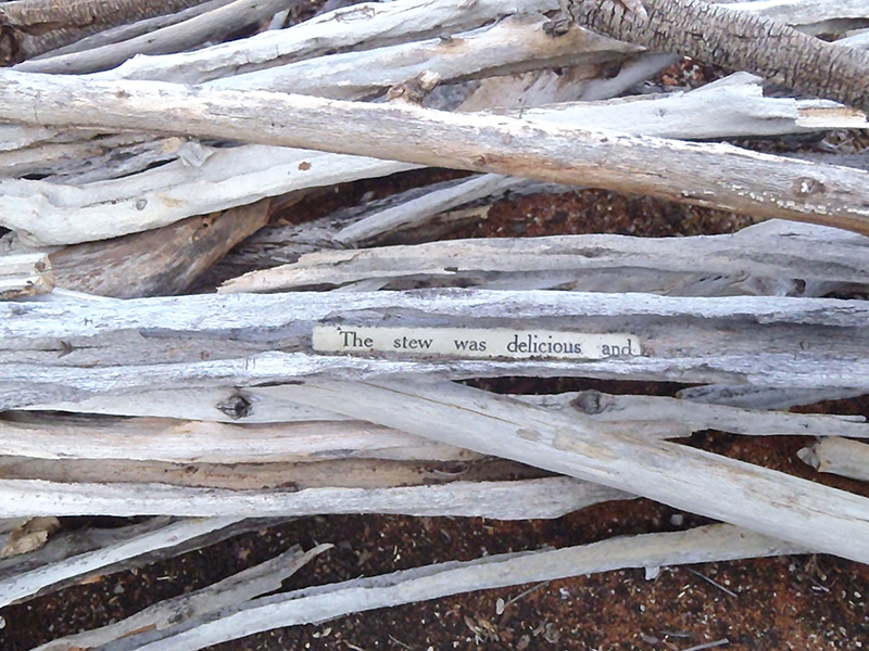 I made the text statements