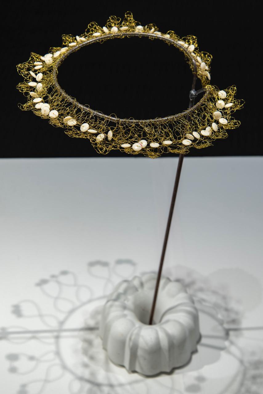 T(ruth) 2021 found materials and concrete by Helen Seiver