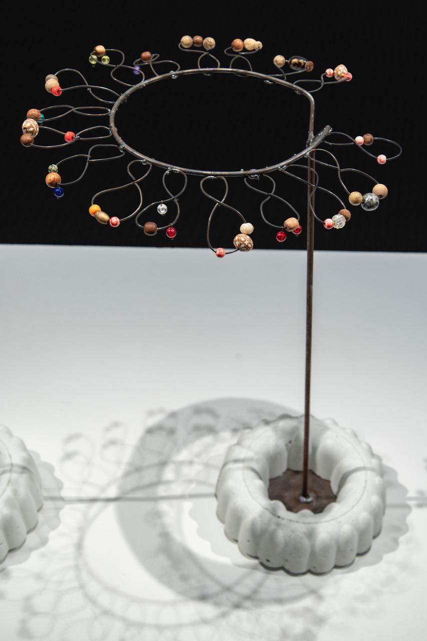 T(ruth) 2021 found materials and concrete by Helen Seiver