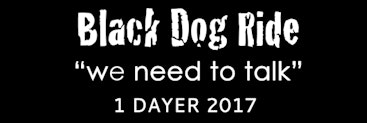 Black Dog Ride 1 Dayer 2017 Banner