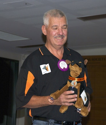 Black Dog Rider Archie Howden in Numurkah