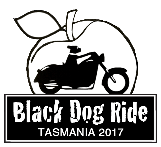 Black Dog Ride to Tasmania 2017 Logo