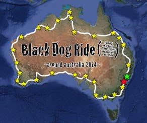 Black Dog Ride around Australia