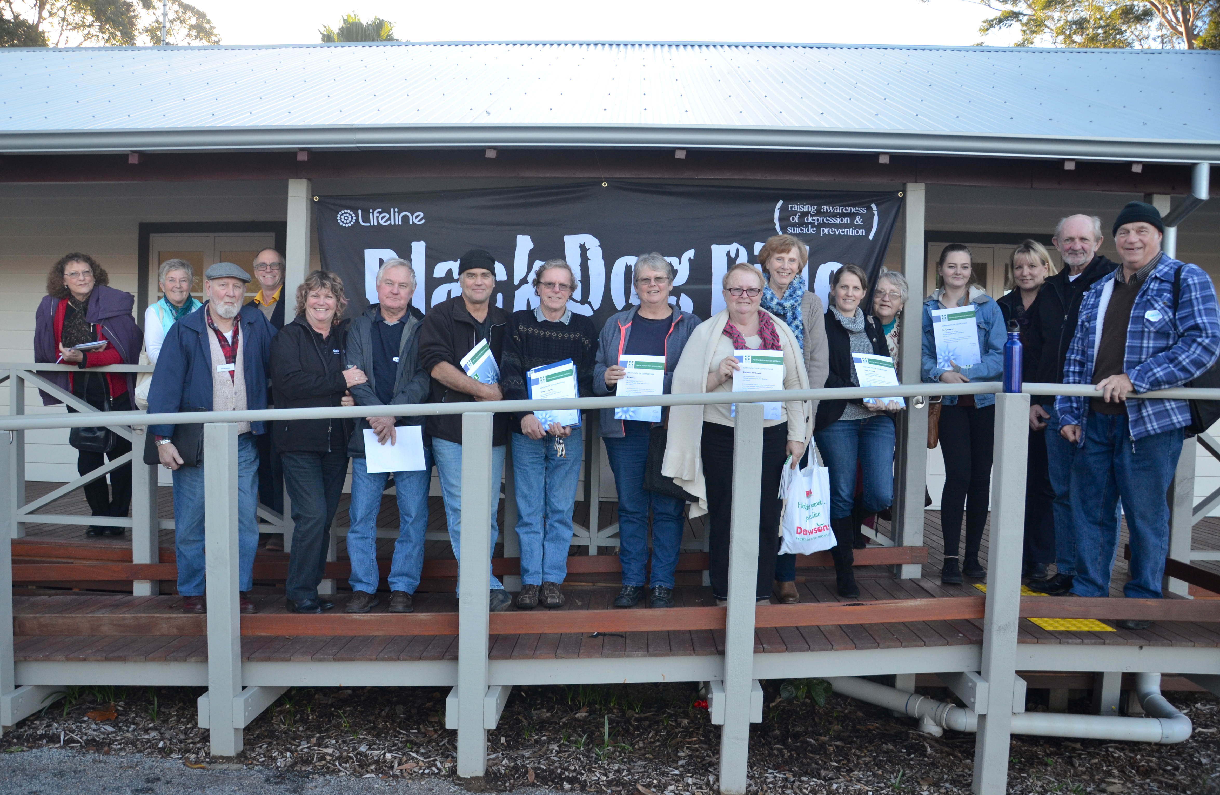 Mental Health First Aid Training in Denmark by Black Dog Ride