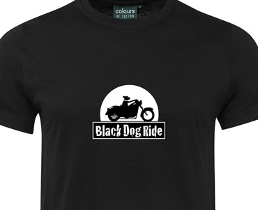 Presenting the new Black Dog Ride T-Shirt!