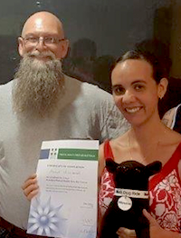 Black Dog Ride's First Aboriginal Mental Health First Aid Instructor Adair Williamson