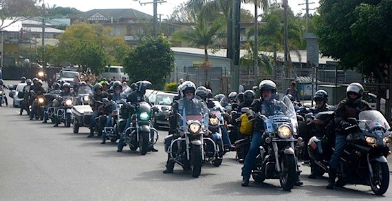 QLD Launch of the Black Dog Ride to the Red Centre 2013 by Kate Flematti