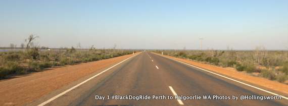 Ride to the Red Centre 2011 Image by Tony Hollinsworth