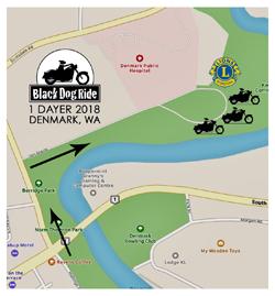 Black Dog Ride Denmark 1 Dayer 2018 Start Location