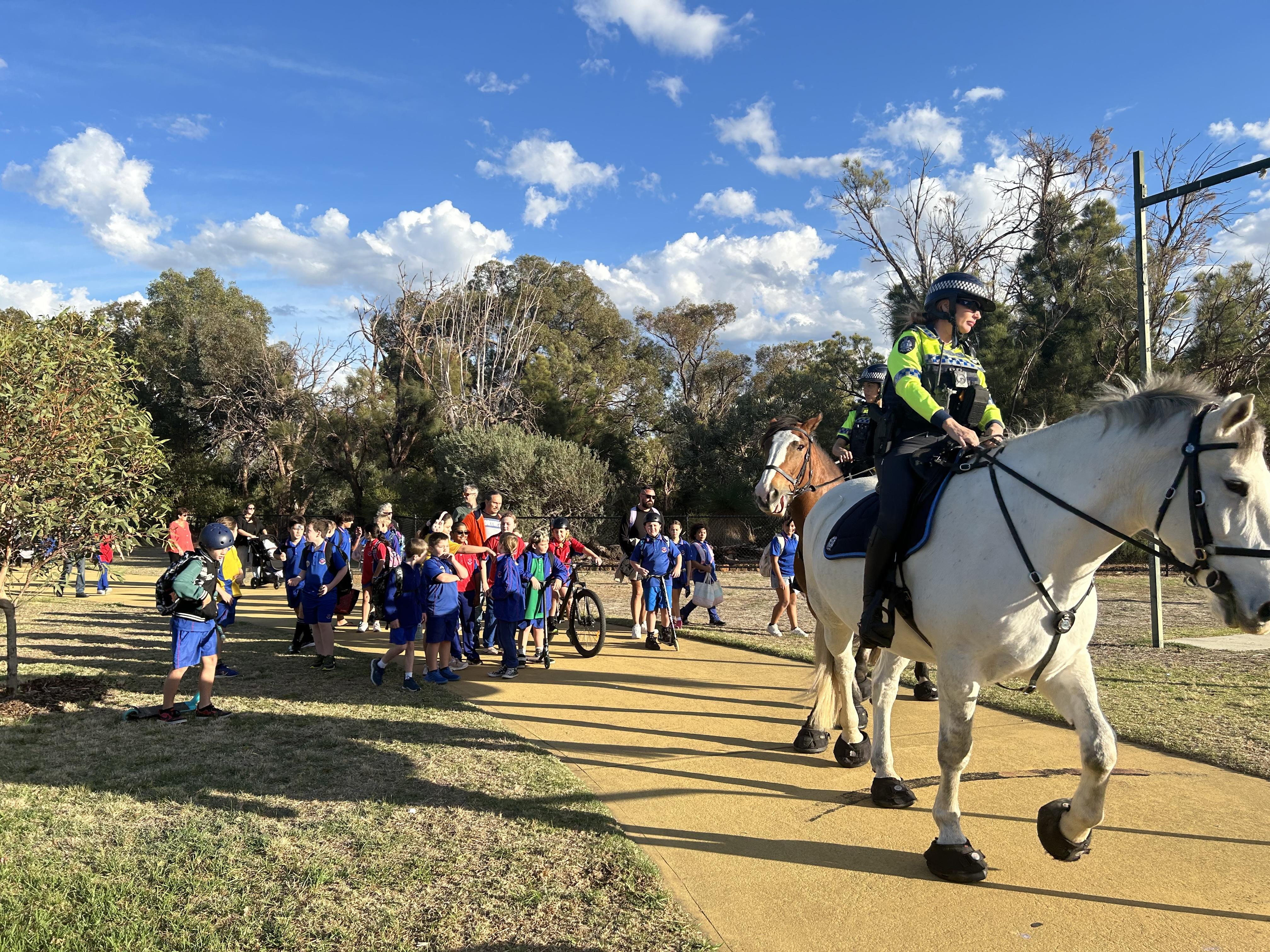 National Walk Safely to School Day 2024 High Primary School