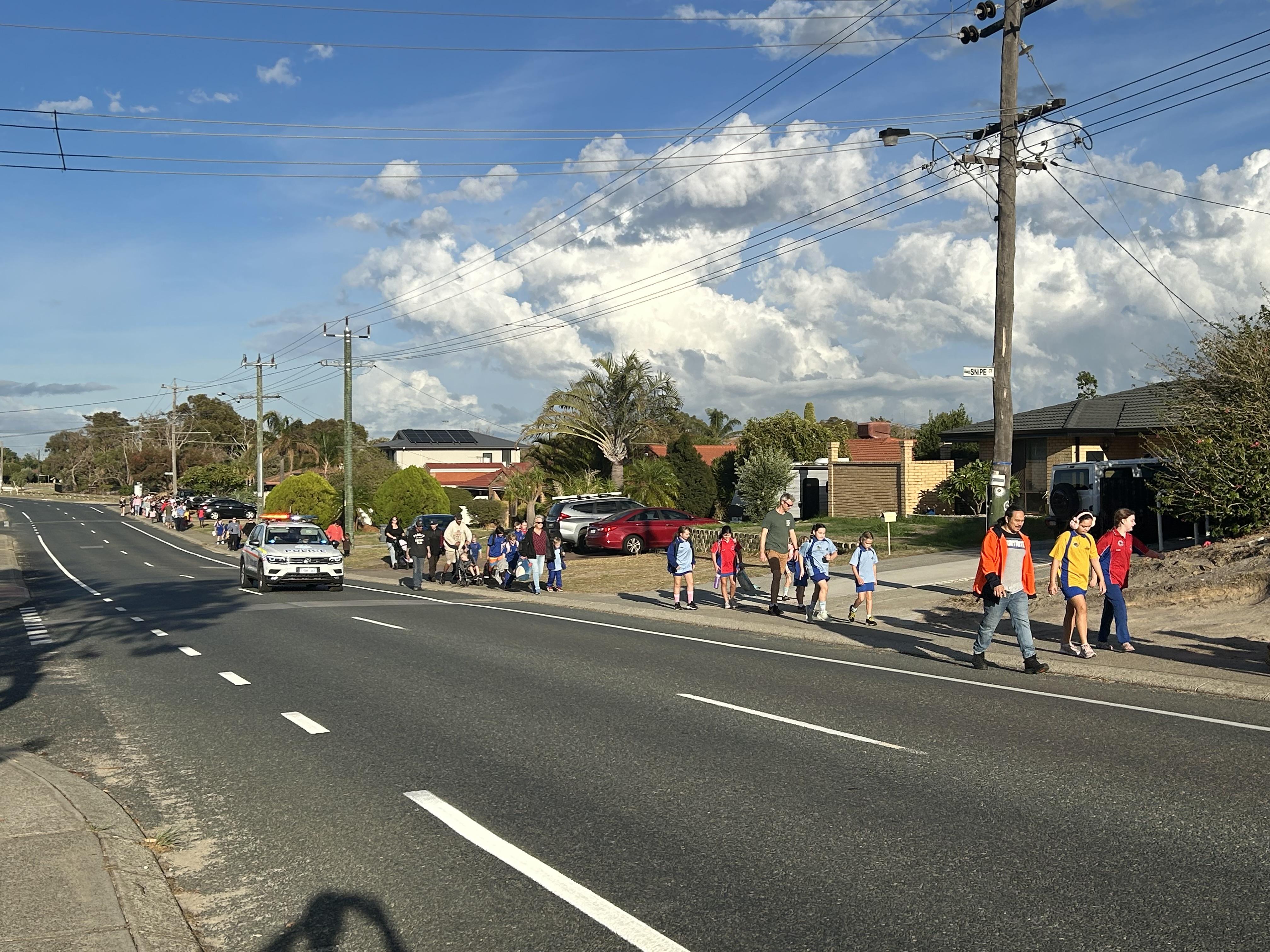 National Walk Safely to School Day 2024 High Primary School